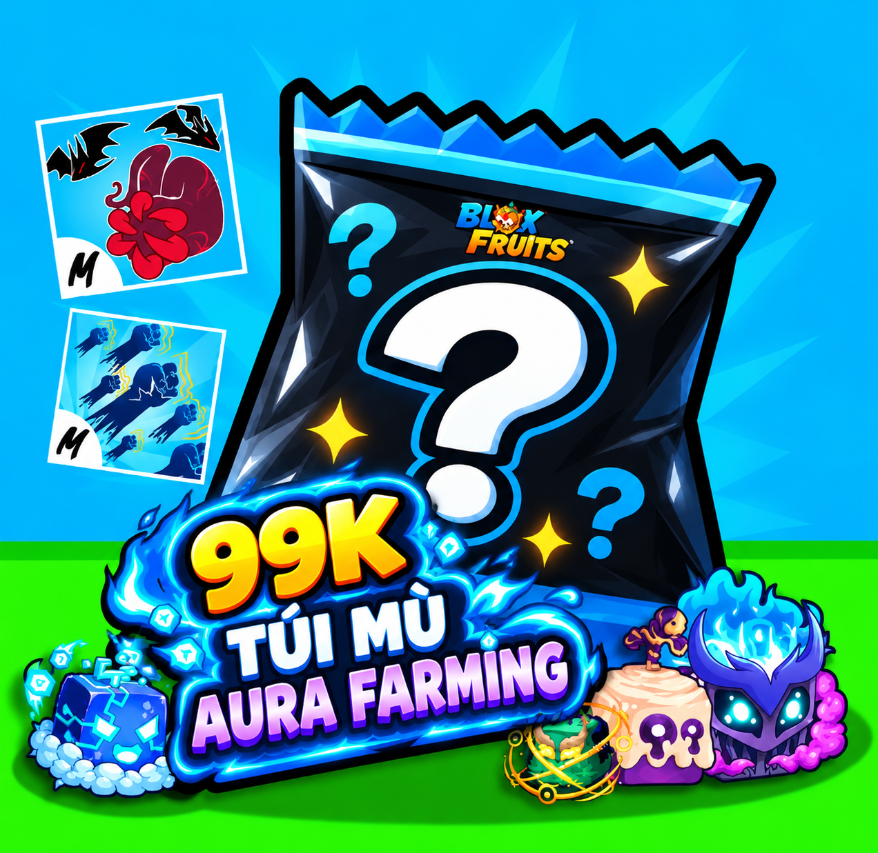 TÚI MÙ AURA FARMING